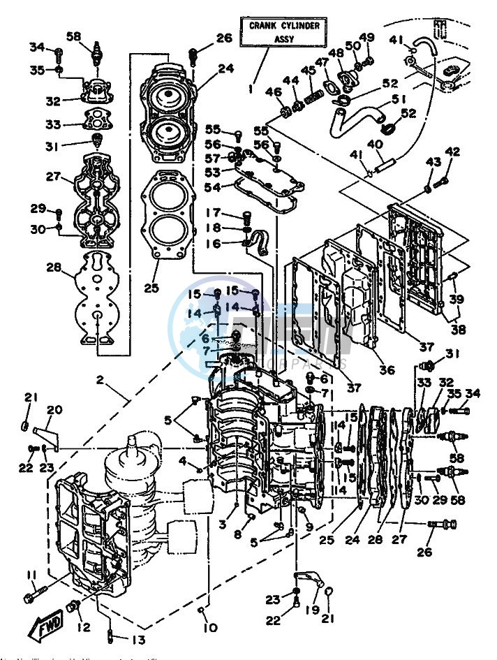 CYLINDER--CRANKCASE