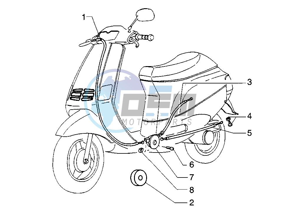 Transmission Throttle - Drum brake