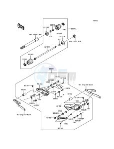 Z900 ABS ZR900BHF XX (EU ME A(FRICA) drawing Accessory(Slider)