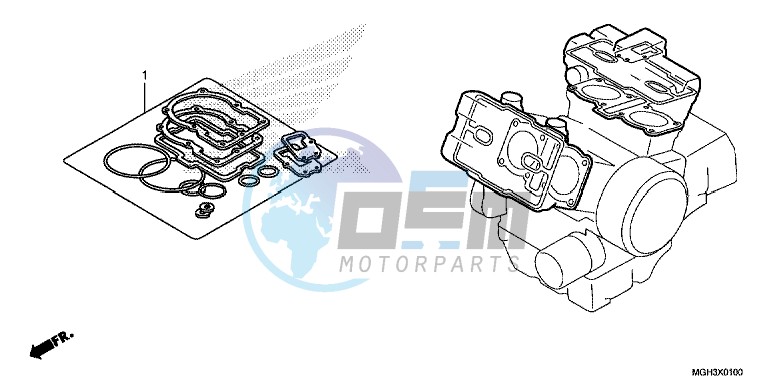 GASKET KIT A