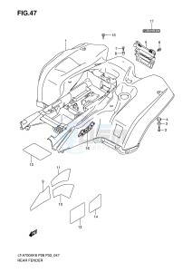 LT-A700X (P28-P33) drawing REAR FENDER