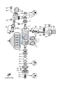 L250B drawing CRANKSHAFT--PISTON