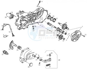 ATLANTIS BULLET - 50 cc VTHAL4AE2 2T AC drawing Starter (Positions)