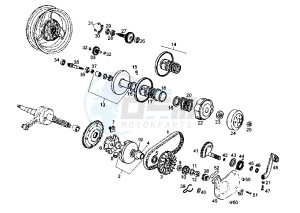 ATLANTIS - 100 cc drawing CLUTCH