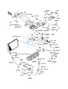 Z1000 ZR1000B9F FR GB XX (EU ME A(FRICA) drawing Water Pipe