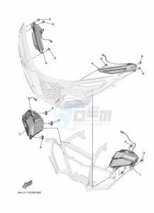 YXE1000EWS YX10ERPSN (B4MD) drawing HEADLIGHT