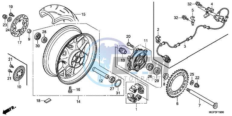 REAR WHEEL