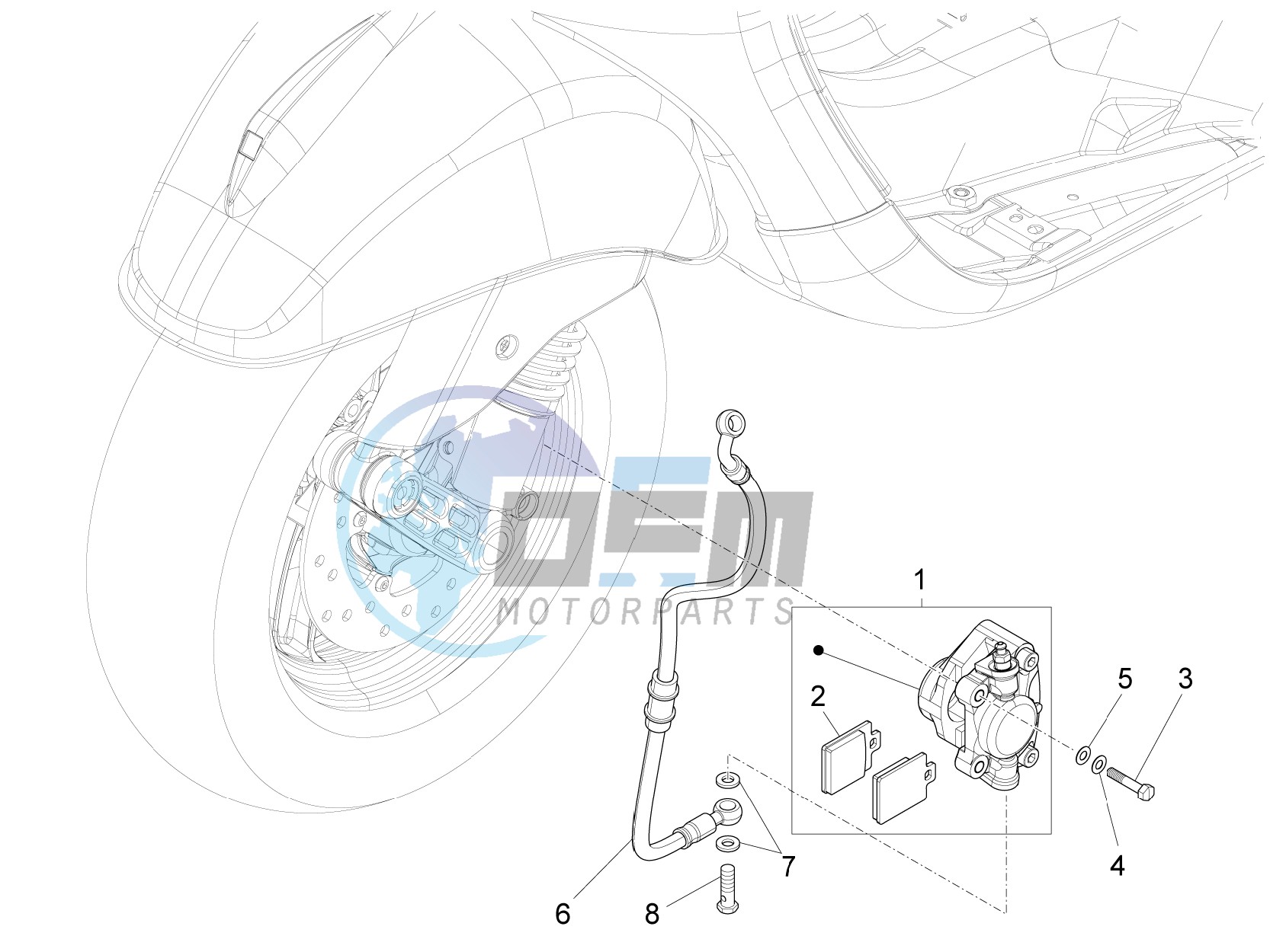 Brakes pipes - Calipers