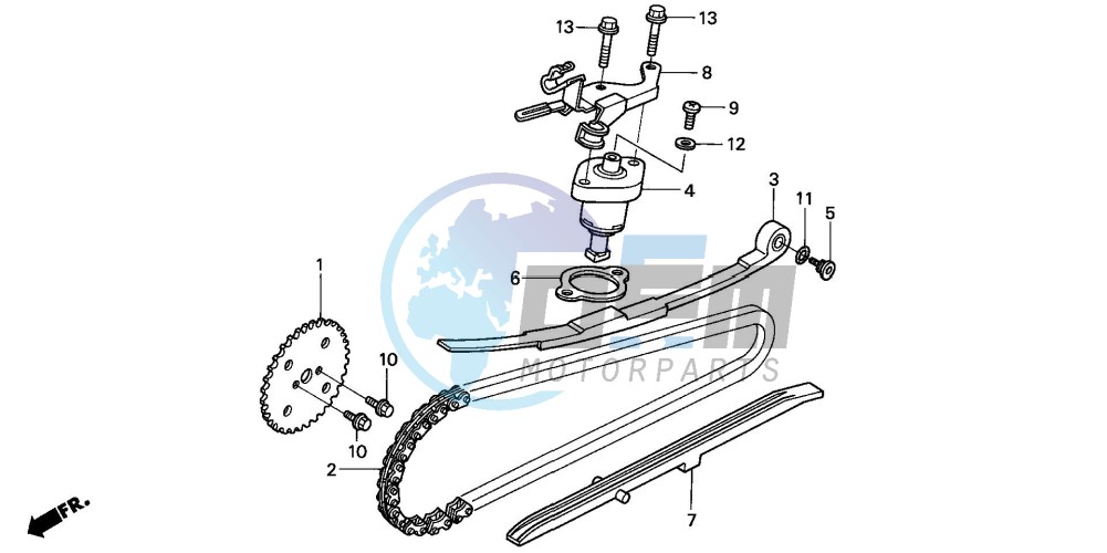 CAM CHAIN/TENSIONER