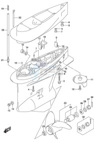 DF 225 drawing Gear Case