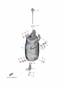 YXF1000EW YX10FRPAP (B4JF) drawing OIL TANK