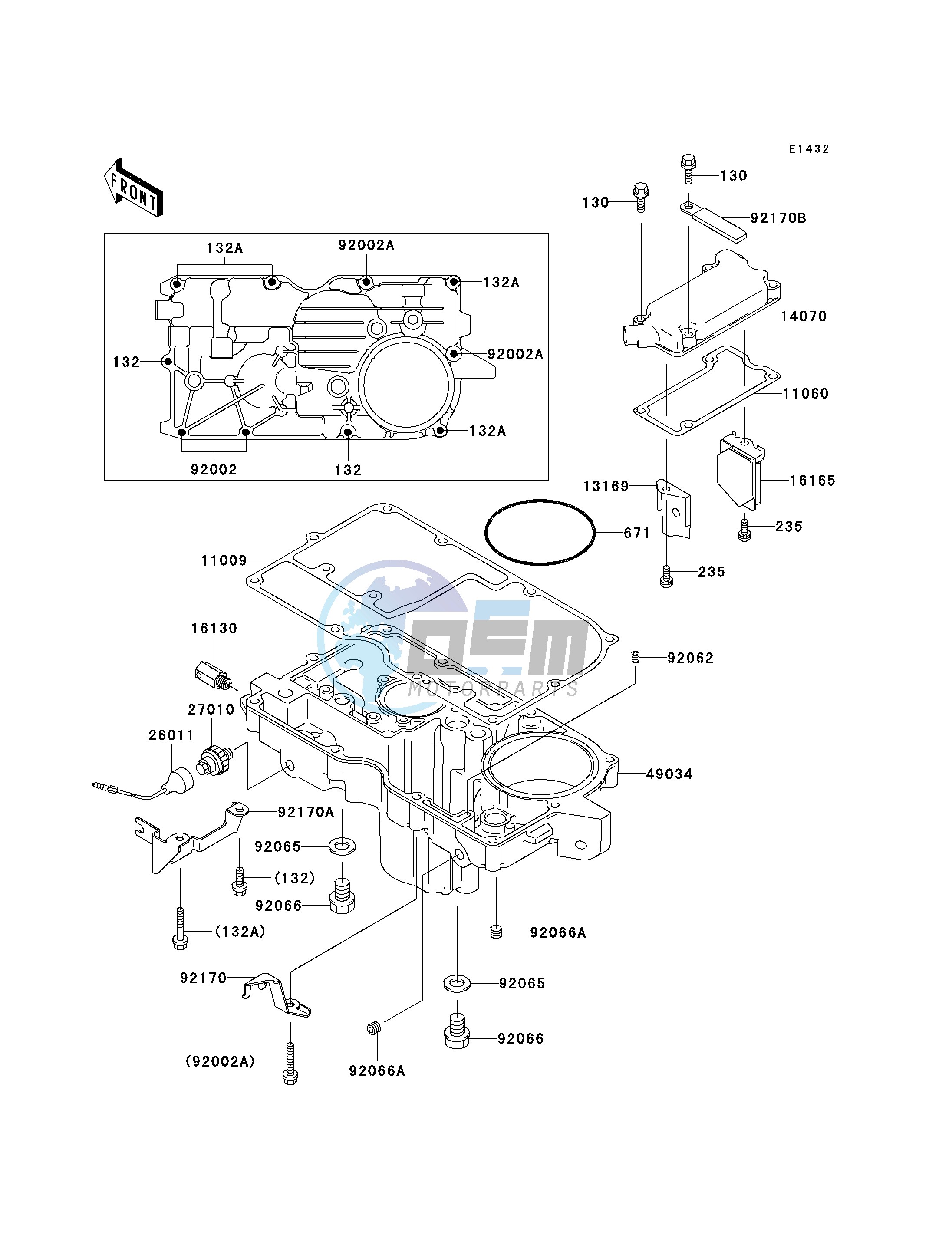 BREATHER COVER_OIL PAN