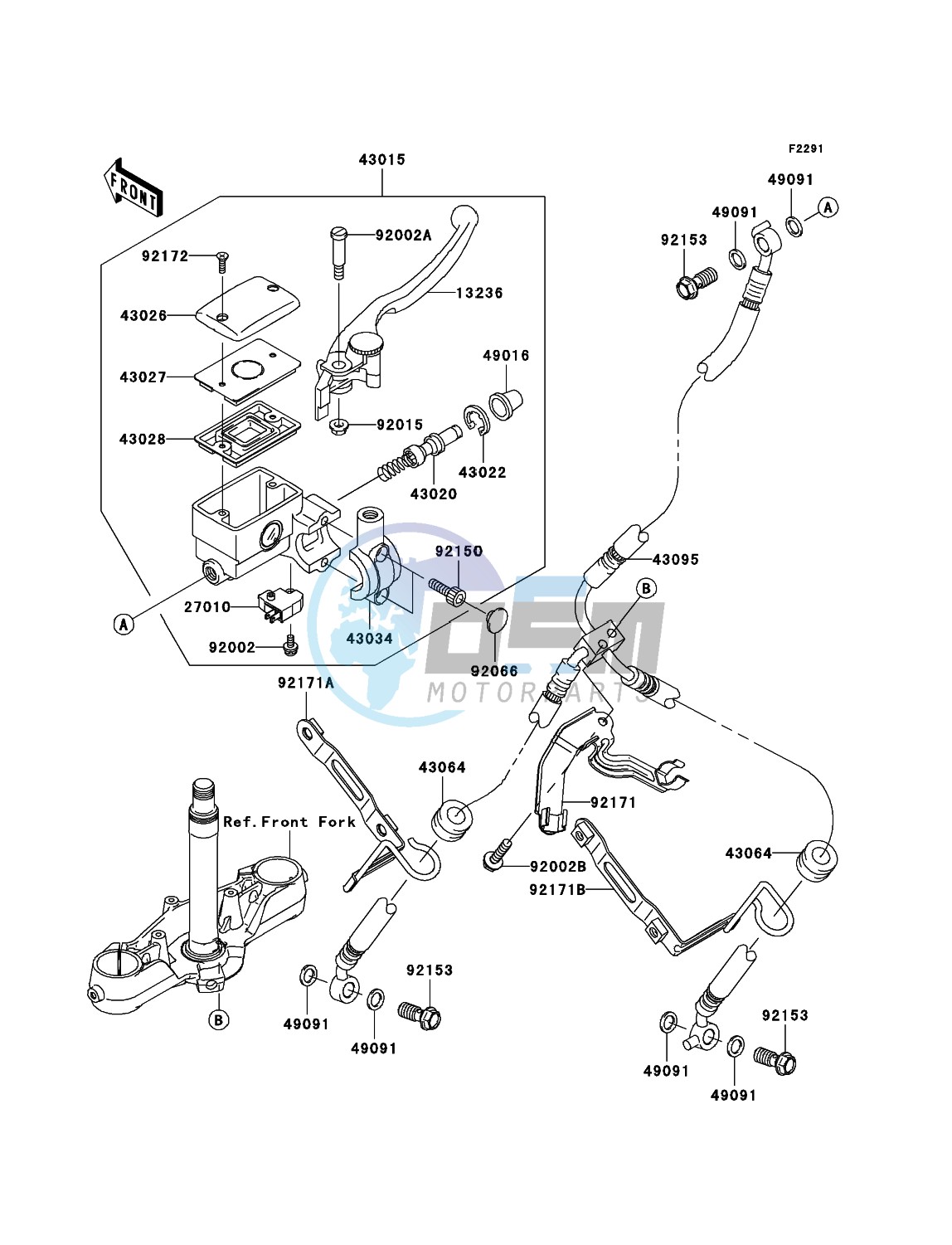 Front Master Cylinder