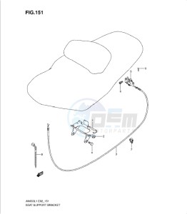 AN650 drawing SEAT SUPPORT BRACKET (AN650AL1 E19)