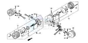 CG125 drawing WINKER