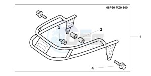 GL1500C drawing FRONT F GUARD