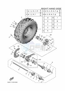 YXE850EN YX85EPAM (BANG) drawing FRONT WHEEL 2