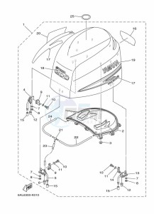 F200CETX drawing FAIRING-UPPER