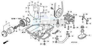 CB1300SA9 SI / ABS BCT MME TWO TY2 drawing OIL PAN/OIL PUMP