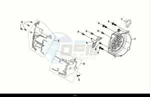 SYMPHONY ST 125 (XL12W1-EU) (E5) (M1) drawing SHROUD ASSY