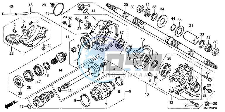 REAR FINAL GEAR