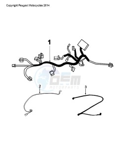 TWEET 50 V drawing PLUG WIRING HARNESS