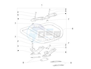 946 ARMANI 150 4T 3V ABS E3 (APAC) drawing Rear luggage rack