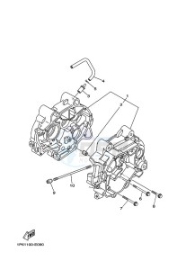 TT-R50E (BEG3) drawing CRANKCASE