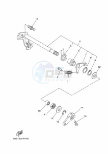 MT-07 MTN690-A (B4CS) drawing SHIFT SHAFT