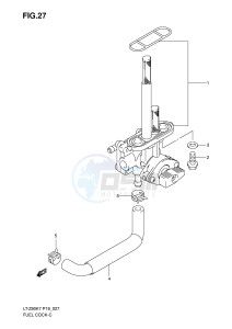 LT-Z90 (P19) drawing FUEL COCK