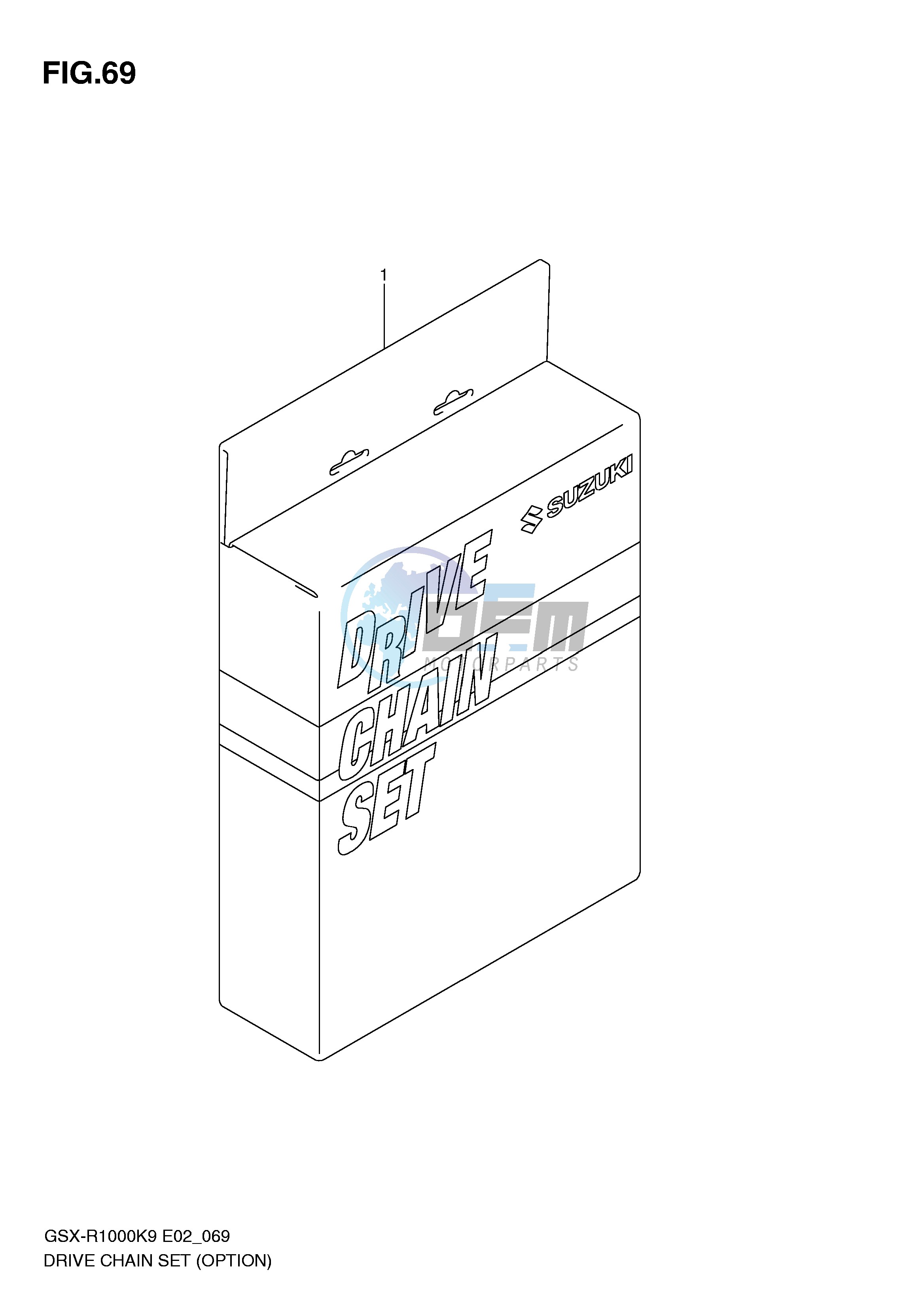 DRIVE CHAIN SET (OPTION)