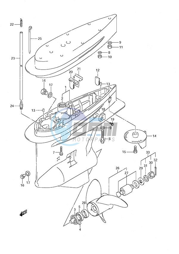 Gear Case (C/R)