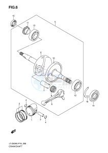 LT-Z50 (P19) drawing CRANKSHAFT