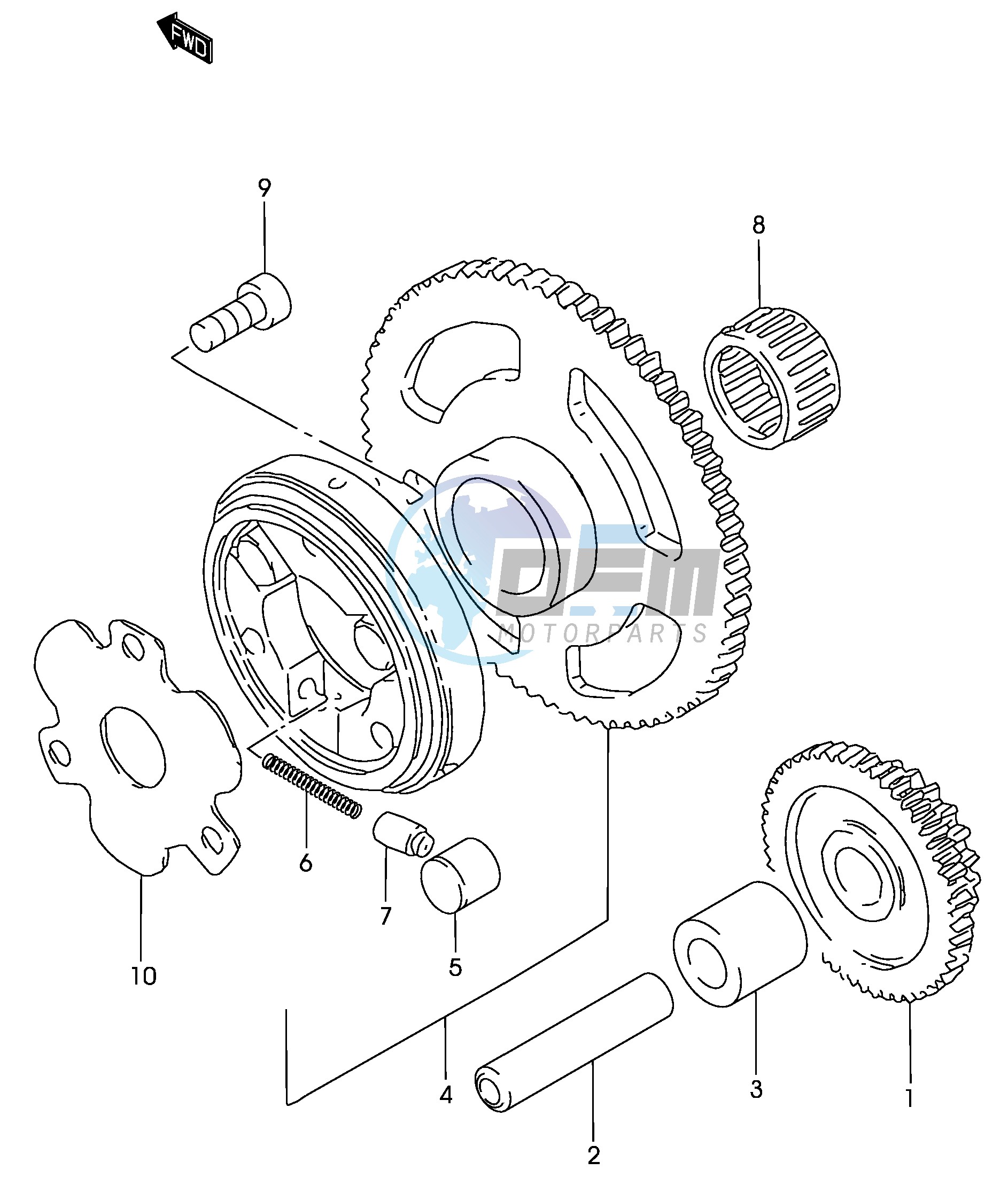 STARTER CLUTCH