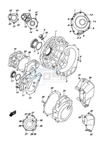 GSX-S1000 A drawing CRANKCASE COVER