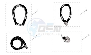 Atlantic 400-500 sprint drawing Acc. - Mechanics anti-theft