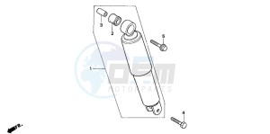 PK50M drawing REAR CUSHION