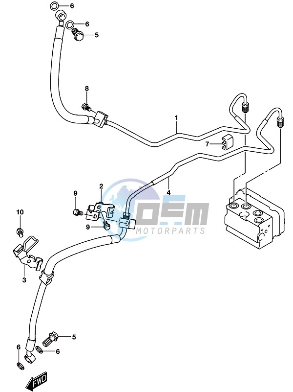 FRONT BRAKE HOSE