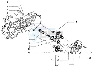 Runner 50 SP drawing Rear wheel shaft