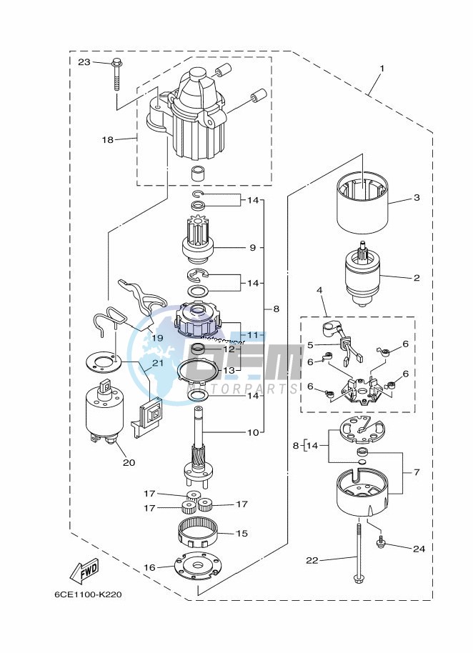 STARTER-MOTOR