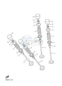 YZF-R1 YZF-R1E 998 R1 (2SG3) drawing VALVE