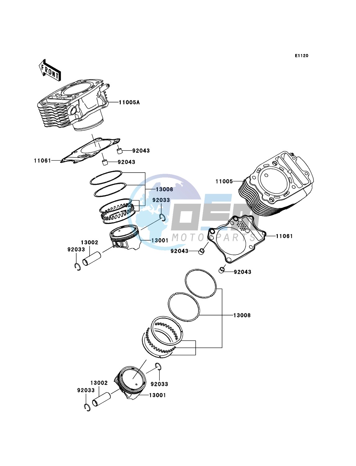 Cylinder/Piston(s)