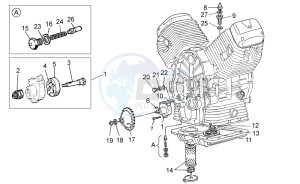 V7 II Racer ABS 750 drawing Oil pump