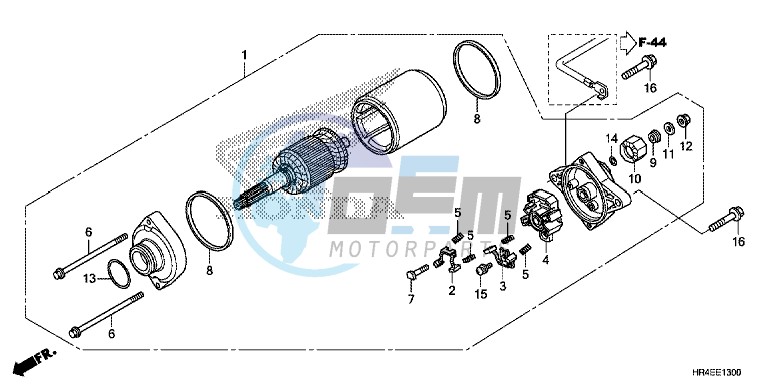 STARTER MOTOR