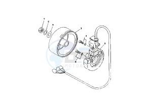 XC K CYGNUS R 125 drawing GENERATOR