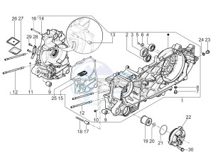 Beverly 350 4t 4v ie e3 ( USA - ca ) USA_CAL drawing Crankcase