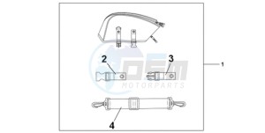 CBR1000RA9 UK - (E / ABS MME) drawing REAR SEAT BAG