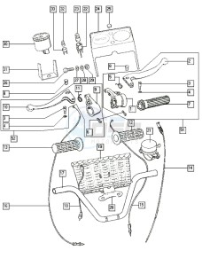 S25-2_R-S 50 R-S drawing Handlebar-grips-speedometer