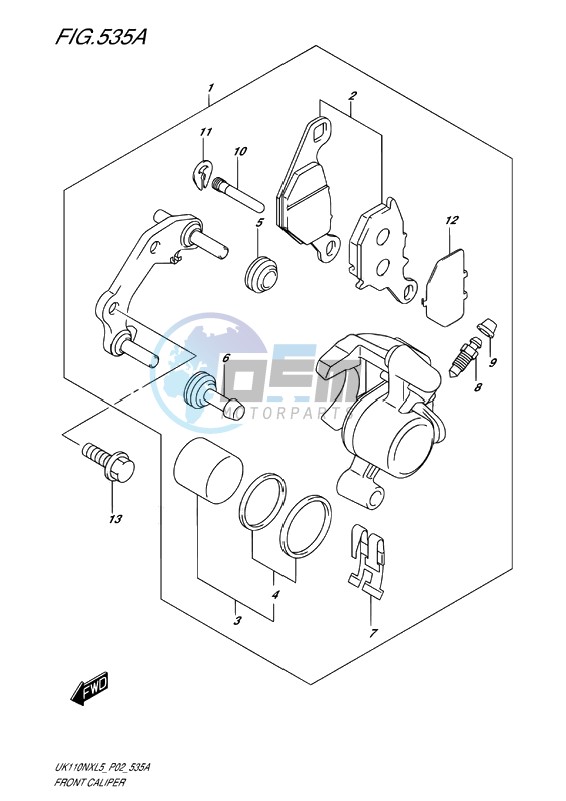 FRONT CALIPER