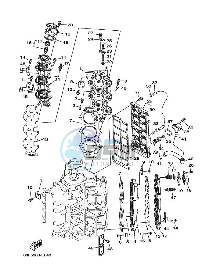 CYLINDER--CRANKCASE-2